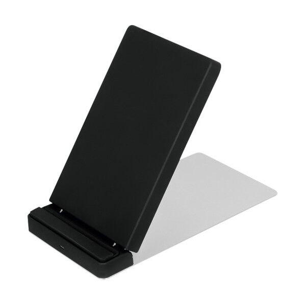 オウルテック Qiワイヤレス充電器 スタンドタイプ ブラック OWL-QI10W04-BK 1点...