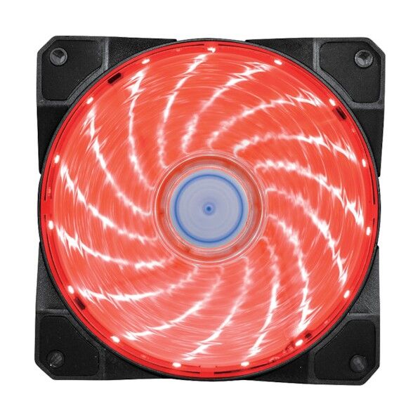 LED付ケース用FAN 12cm25mm厚 レッド OWL-FE1225LL2-RE 1点