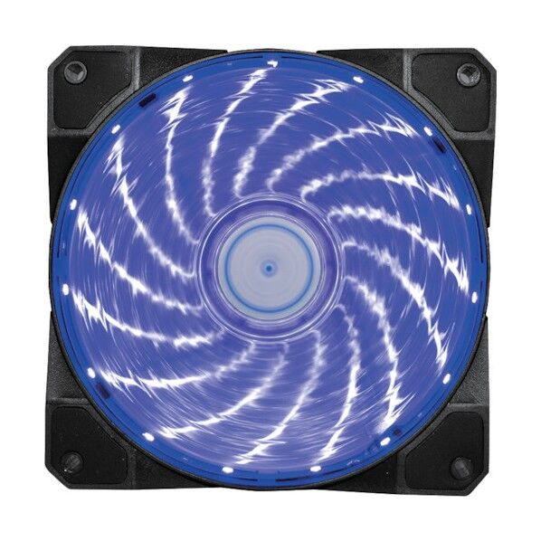 オウルテック LED付ケース用FAN 12cm25mm厚 スカイブルー OWL-FE1225LL2-SB 1点