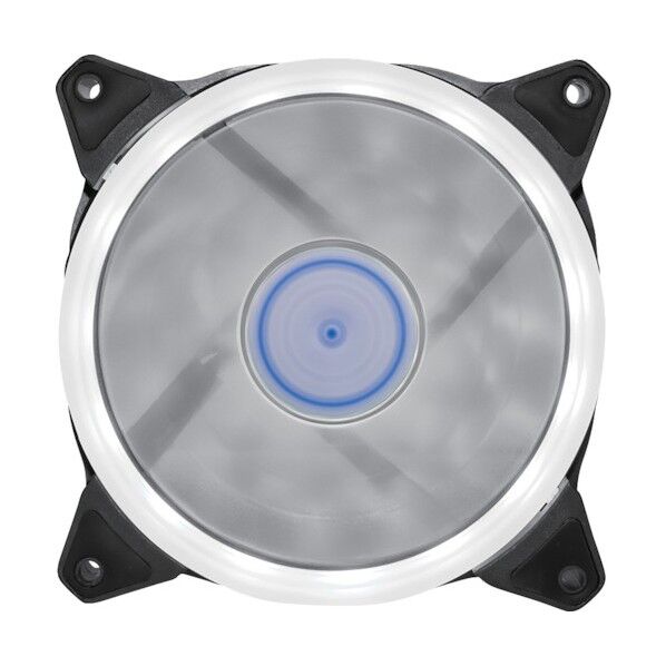LEDリング付ケース用FAN12cm25mm厚 ホワイト OWL-FE1225LLC-WH 1点