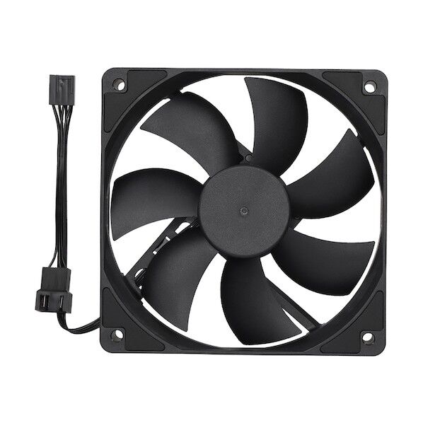 デイジーチェーン接続可能 高耐久ケースファン 2ボールベアリング 120mmサイズ OWL-FE1225PWM-D1P 1個