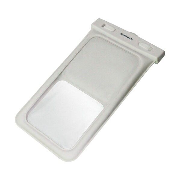 スマホ用防水ケース IP68取得 水に浮く ホワイト OWL-WPCSP10-WH 1点