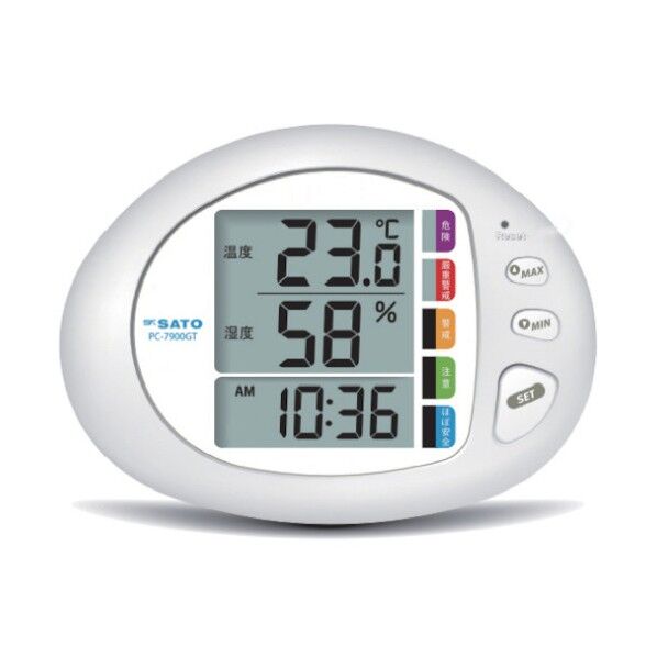 温湿度計(熱中症計付き)PC-7900GT(1075-00) PC-7900GT 1