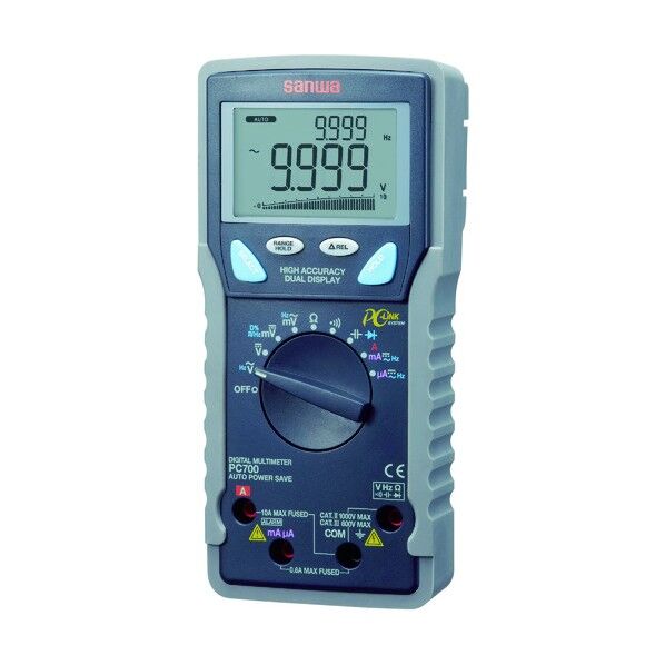 デジタルマルチメータパソコン接続型 PC700 1点