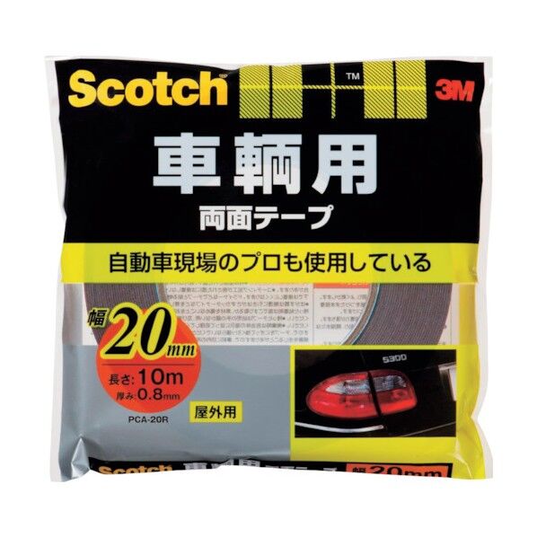 3M(スリーエム) スコッチ 車輌用両面テープ 20mm×10m PCA-20R 1点