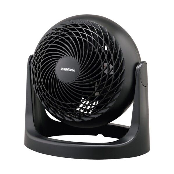 アイリスオーヤマ サーキュレーター 14畳 固定 マカロン型 ブラック PCF-MKM18N-B 1点...