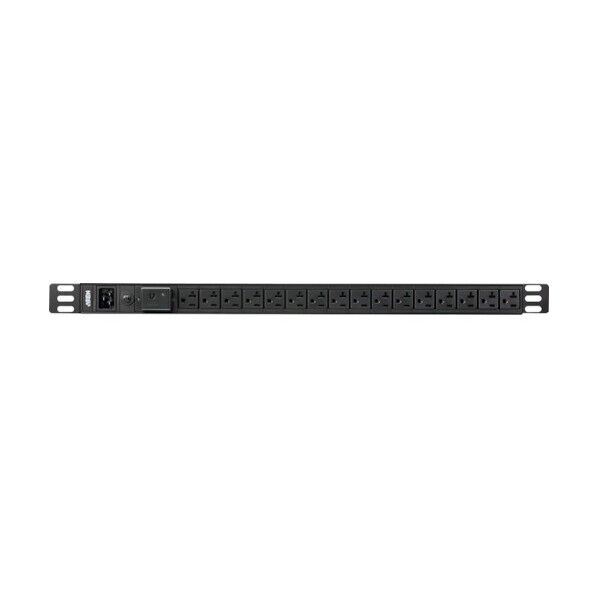 ATEN ベーシックPDU/0U/100V/20A/NEMA16ポート/サージ保護回路付き PE0216SA 1点
