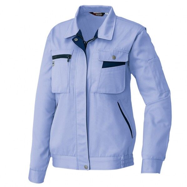 ムービンカット レディース長袖ブルゾン 076ミストバイオレット 17 6326 1点