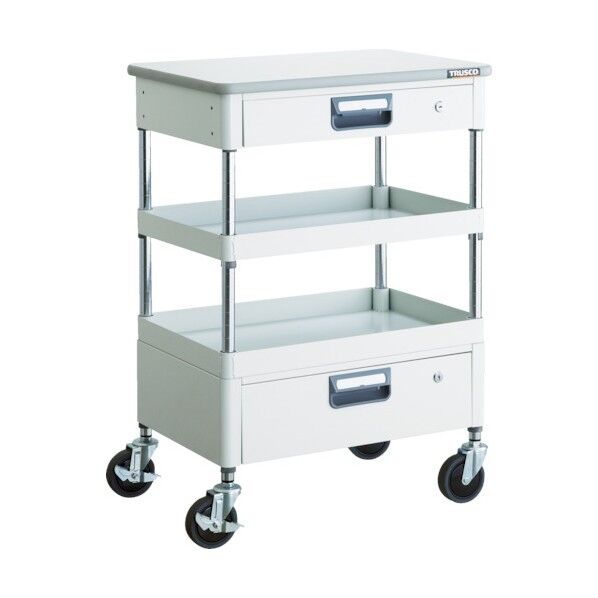 フェニックスワゴン (省音タイプ・薄型1段・1段引出し付・天板あり)