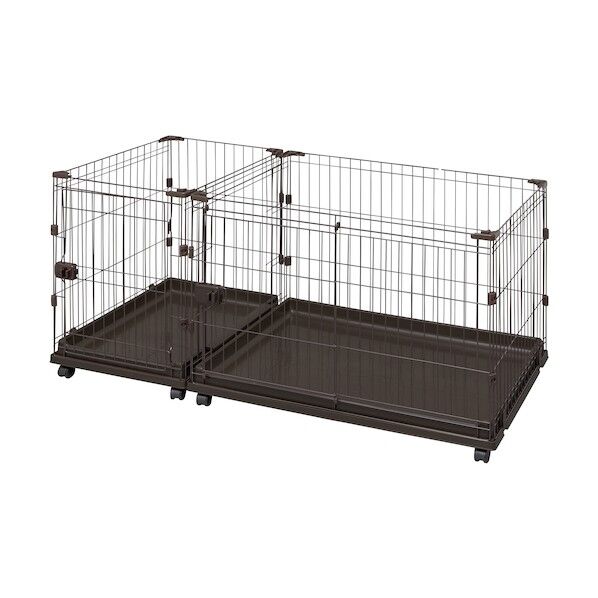 296055 コンビネーションサークル 1410×650×650 ウォールナット P-CS-1400V 1点