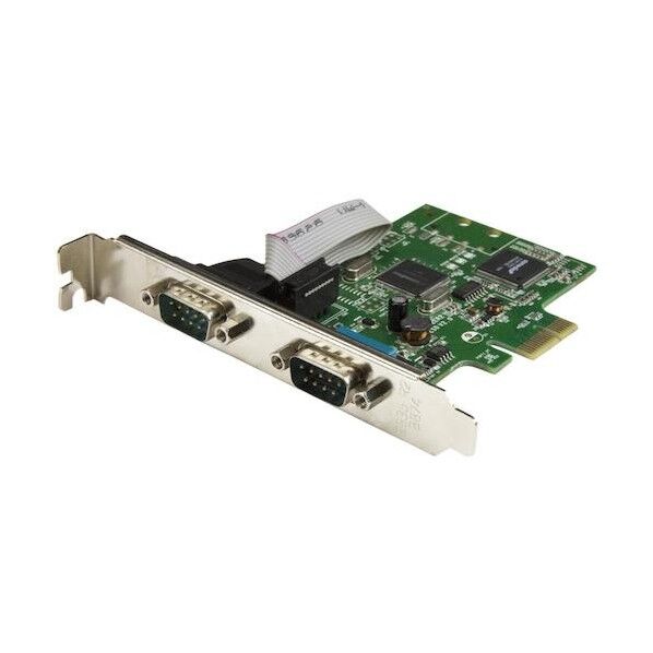 シリアル増設カード/PCIe - 2x RS232C/16C1050 UART/460Kbps PEX2S1050 1個