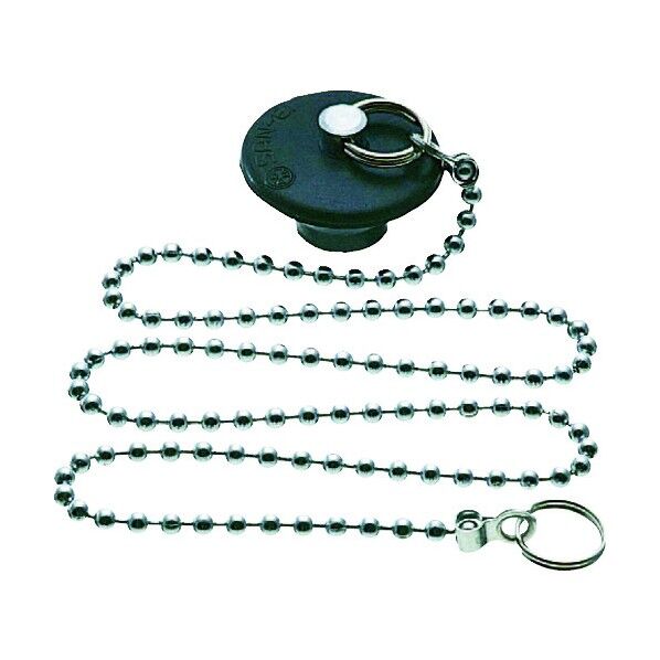 バス用W式鎖付ゴム栓