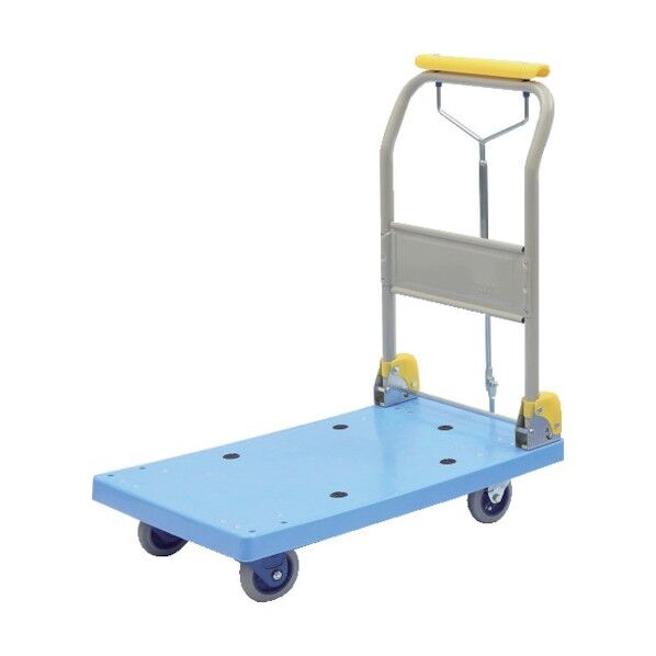 環境静音樹脂KSキャリー(折りたたみハンドルタイプ・ハンドブレーキ付)