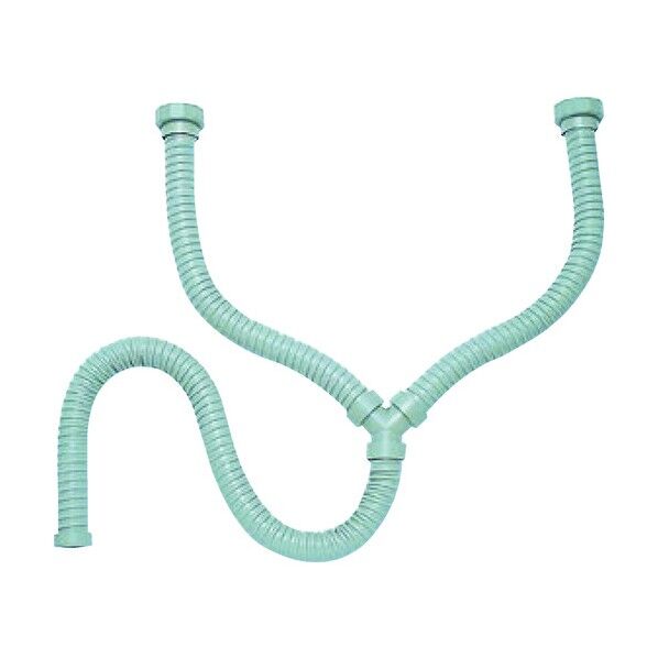 流し排水栓Y型ホース(ネジ付)