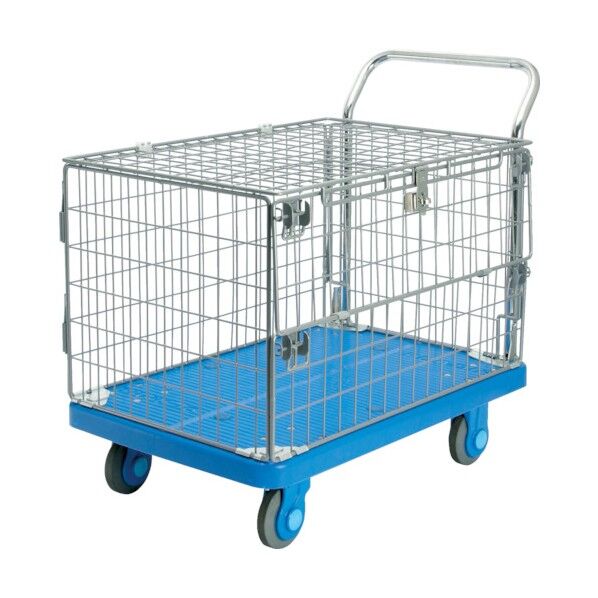 静音PLA300網-蓋付樹脂製運搬車