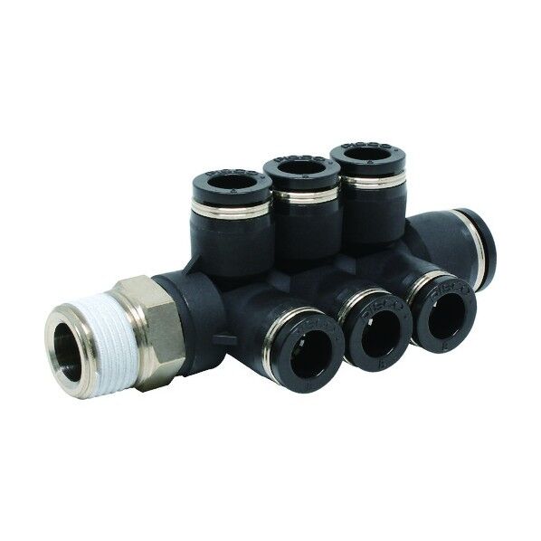 チューブフィッティングブランチトリプルダブル