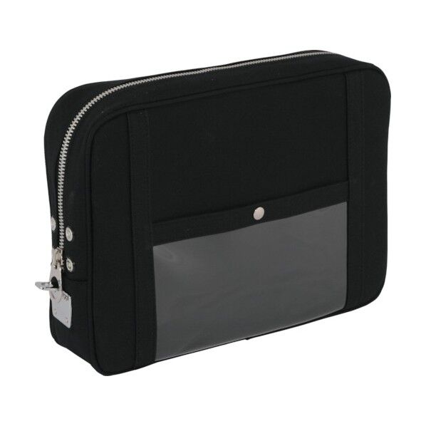 帆布メール用ポーチ 馬蹄錠タイプ