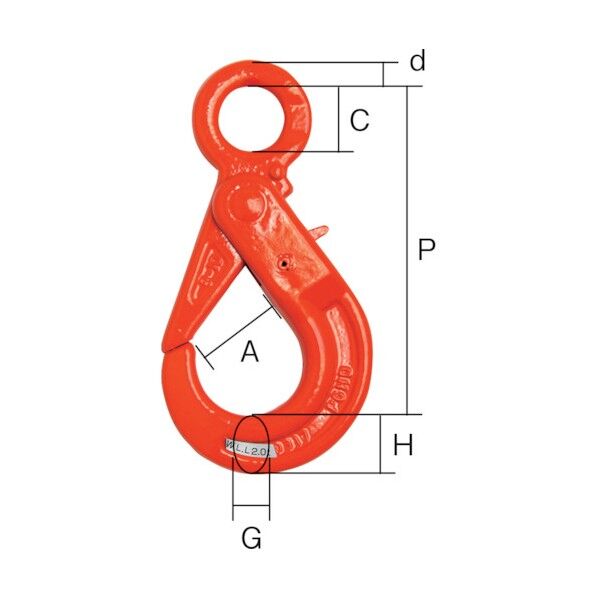 セルフロッキングフック 固定タイプ