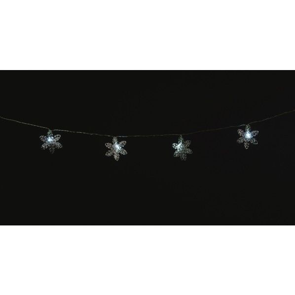 10LEDカバーライト スノーフレーク CRAL-244 1コ