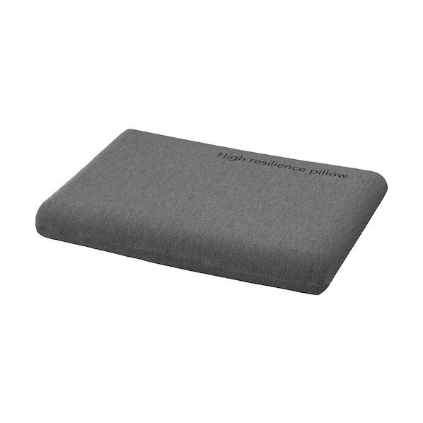 103162 高反発ウレタン枕 コンパクトタイプ 杢グレー PLW-HUS3550 1個