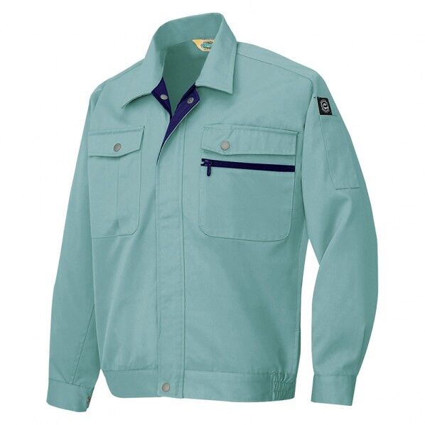 エコT/C ニューベーシック 長袖ブルゾン(男女兼用) 072サファイアブルー 3L 6380 1点