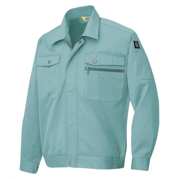 エコT/C ニューベーシック 長袖ブルゾン(男女兼用) 172サファイアブルー SS 6380 1点