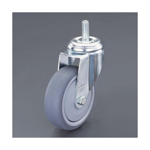 100mm/M12 キャスター(自在金具・ねじ式)