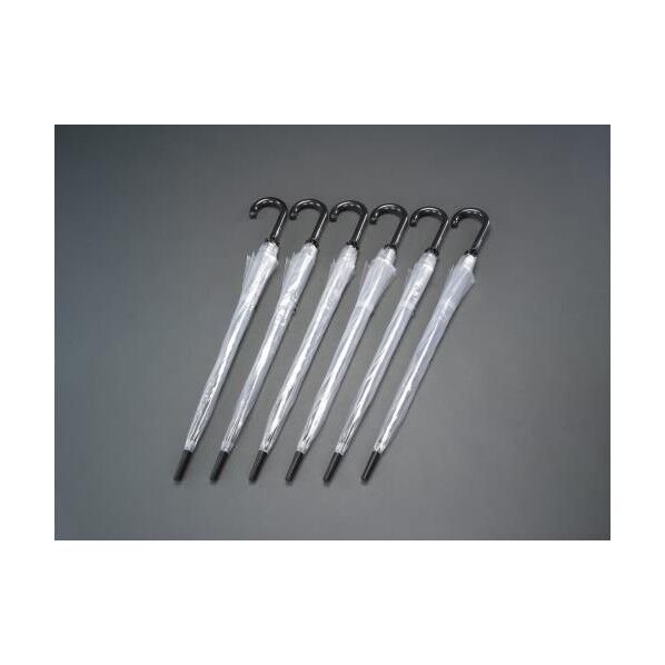 650mm ビニール傘(6本) EA995AA-131B 1