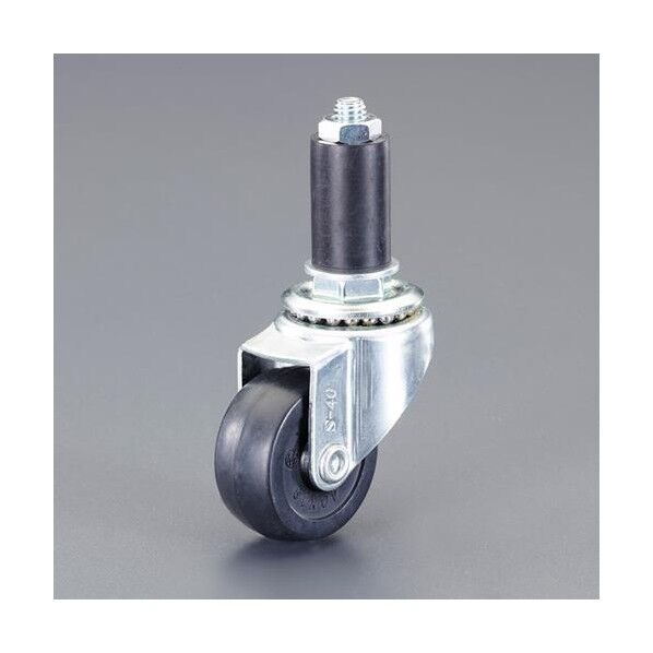 キャスター(自在金具・パイプ用) 40mm/16mm 144g EA986PT-831