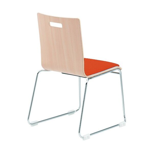 リフレッシュチェア PM-55MPL-NA マンダリンオレンジ(レザー) PM-55MPL-NA-MOR 1点