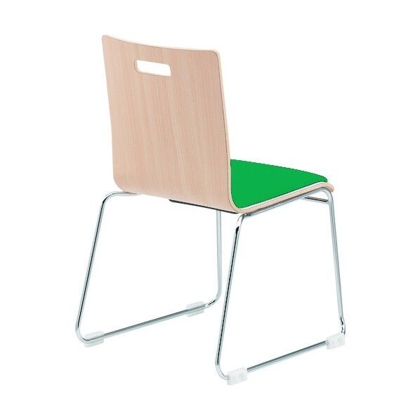 リフレッシュチェア PM-55MP-NA クリアグリーン PM-55MP-NA-CGE 1点