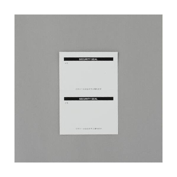 95x66mm/2面 セキュリティシール EA983TS-76 10枚...
