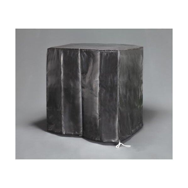 1200x1200x1300mm パレットカバー(裾ヒモ式/黒) EA985PK-11A 1枚...