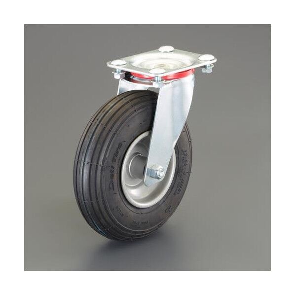 220mm キャスター(自在金具/空気入タイヤ)