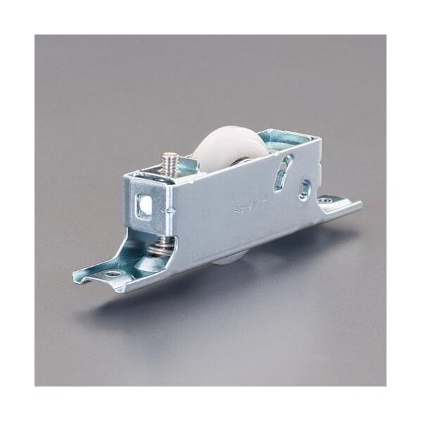 30mm 戸車(平型/ポリアセタール樹脂車/鋼板枠)