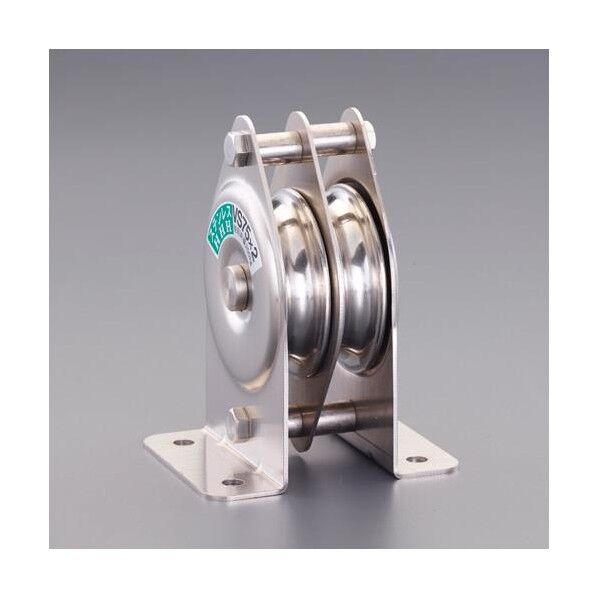 50mm/125kg 縦型固定滑車(2車/ベアリング) EA987HS-47 1個...