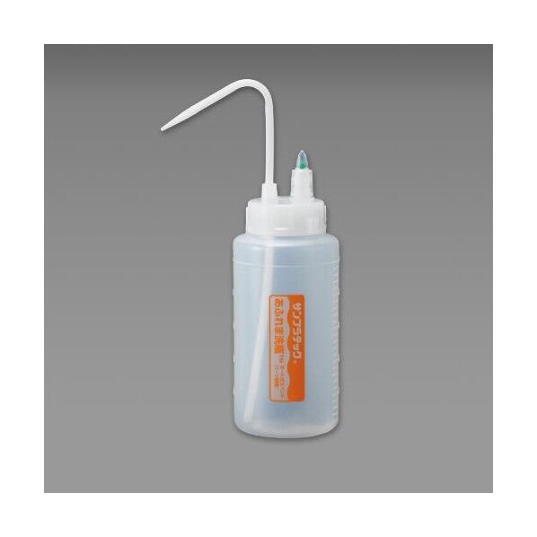 500ml 洗浄ボトル(液垂防止弁付)