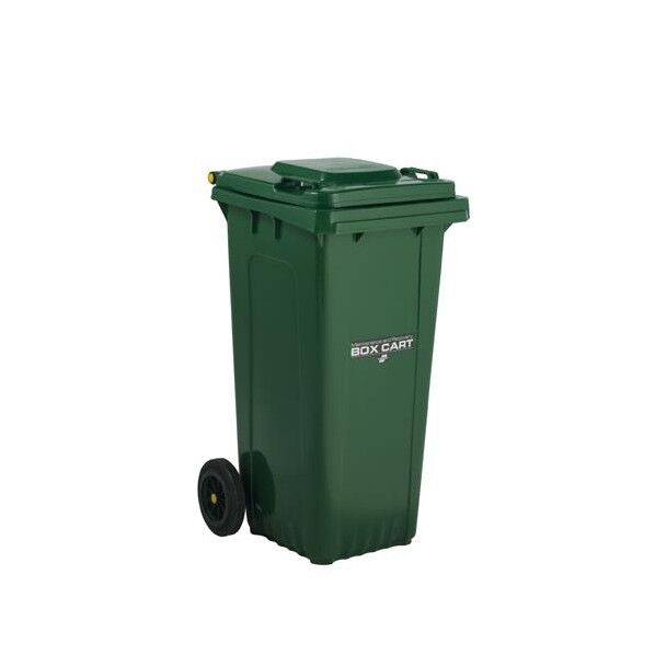 120L ダストボックス(キャスター付･緑)