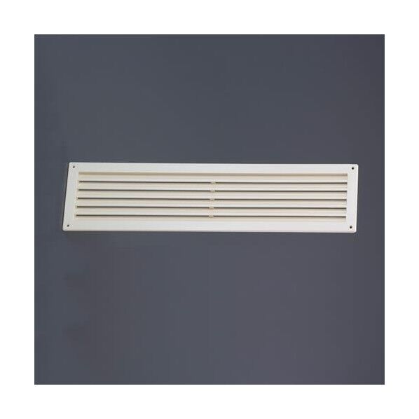 193x444mm ドア用ガラリ(ミルキーホワイト)