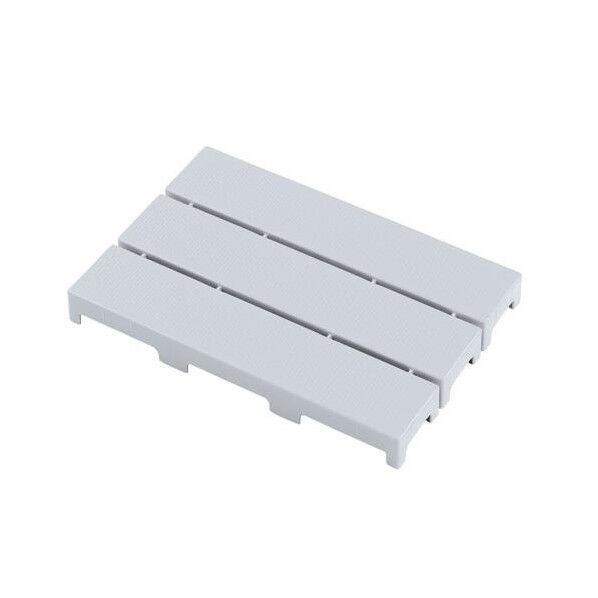 297x 444mm スノコ(プラスチック製/グレー)