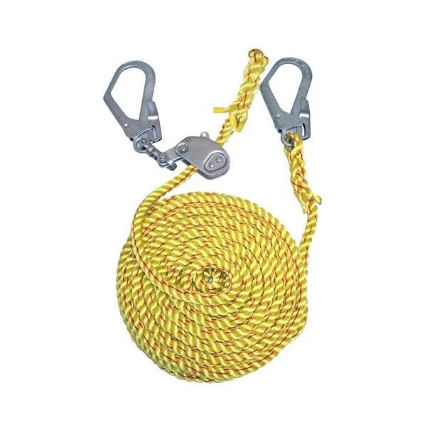 16mmx20m 親綱ロープ(水平用/緊張器付)