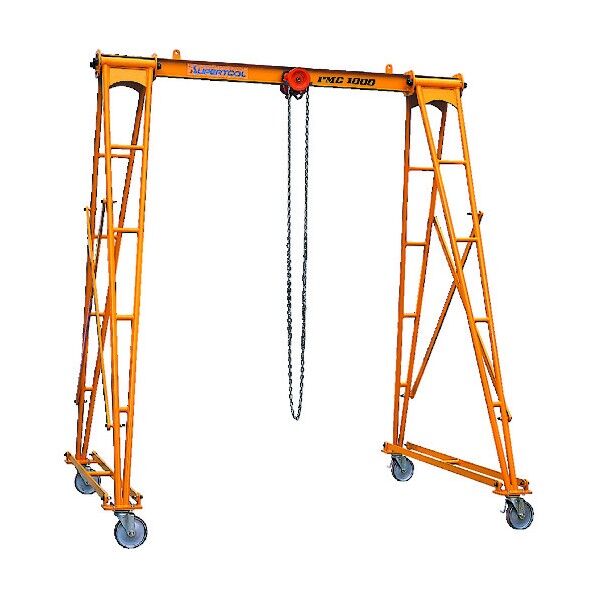 ポータブル門型クレーン