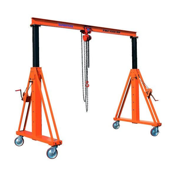 ポータブル門型クレーン(伸縮式)