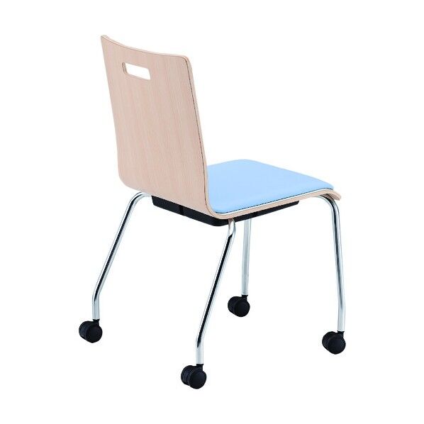 リフレッシュチェア PM-K60MPL-NA ライトブルー(レザー) PM-K60MPL-NA-LBL 1点
