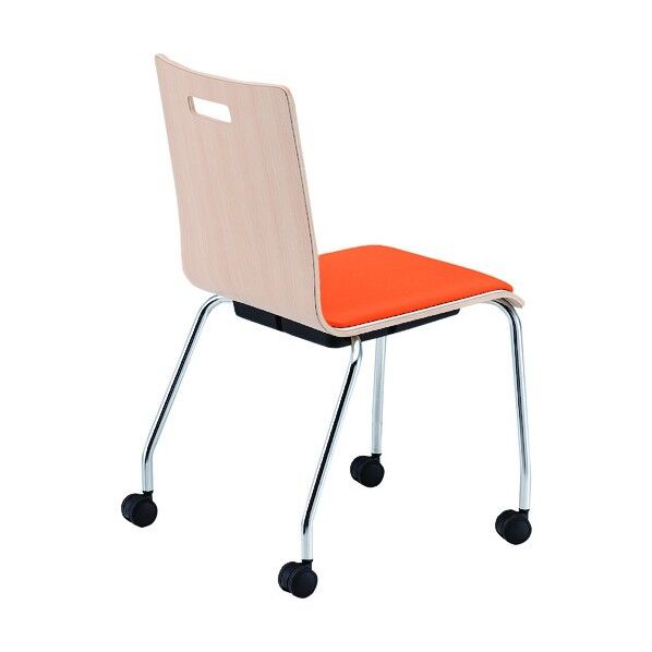 リフレッシュチェア PM-K60MPL-NA マンダリンオレンジ(レザー) PM-K60MPL-NA-MOR 1点