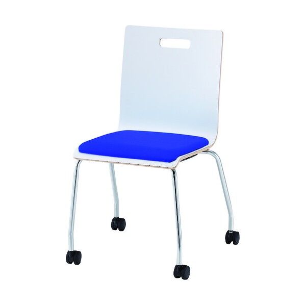 リフレッシュチェア PM-K60MPL-WH インディゴブルー(レザー) PM-K60MPL-WH-IBL 1点