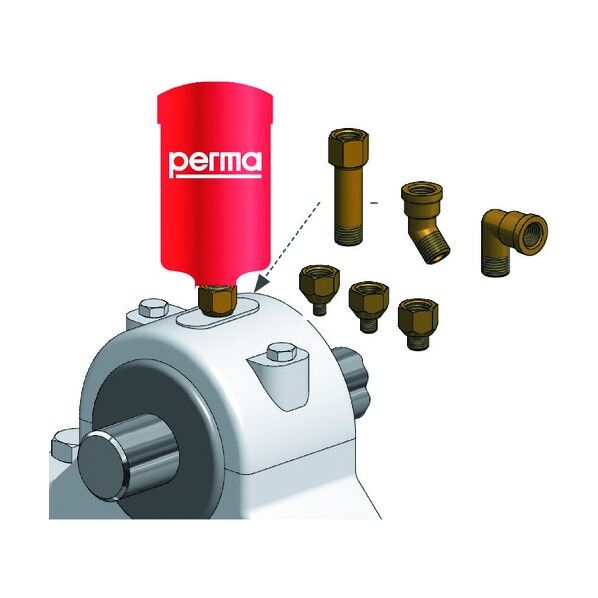 パーマNOVA 温度センサー付自動給油器 PN-SF01-125 NO101476 1点