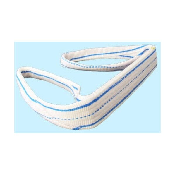 耐化学薬品用スリング(JIS2等級・両端アイ形)75mm幅×4m PP2E75X4 1点