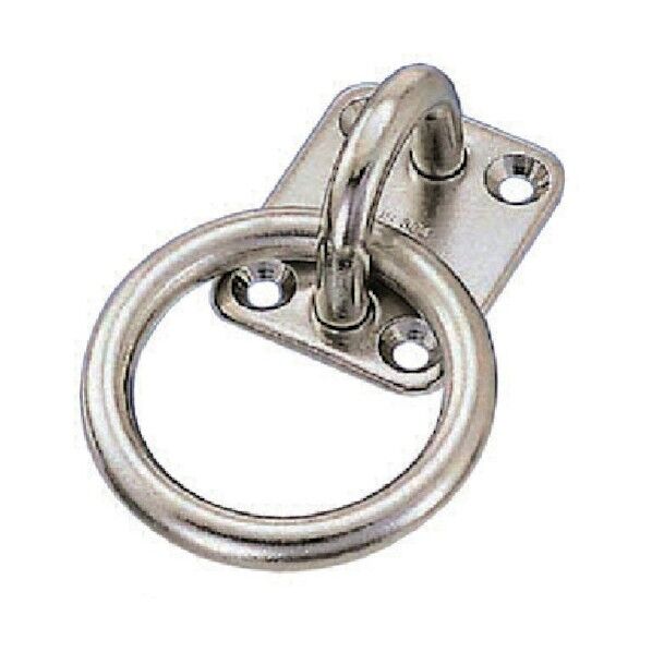 ステンレス 丸カンプレート