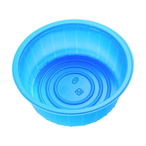 PPトレー 丸 青1マス 内寸上面150パイ 底面134パイ PPTCB-134 10枚